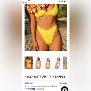 Kelly Bottom Skatie (Pineapple)